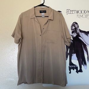 Thrifted Short Sleeved Button Down